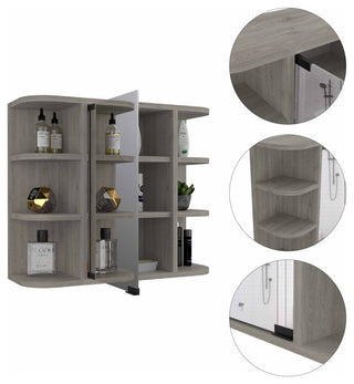 Valdez Medicine Cabinet, Light Gray