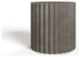 Modrest Evadale - Modern Grey Concrete End Table