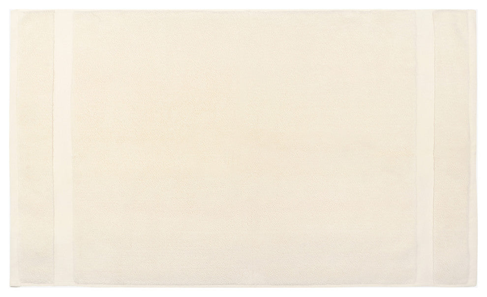 Organic Cotton Feather Touch Quick Dry 900 GSM Bath Mat, 20"X33", Ivory