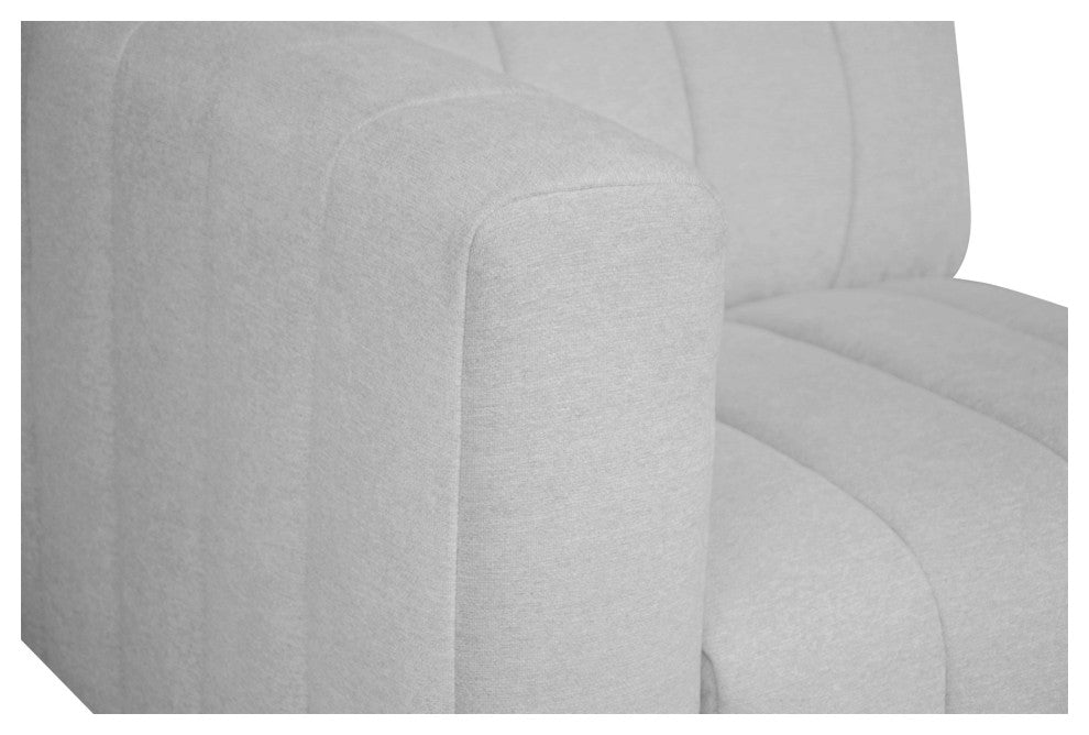 First of A Kind Lyric Arm Chair Left Oatmeal
