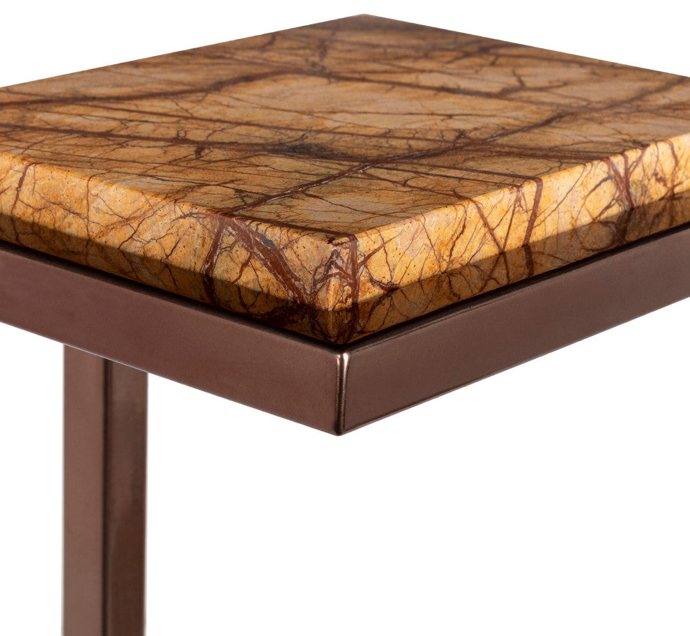 Surya Stone Age Age-002 End Table 23"H X 8"W X 10"D