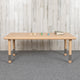 24"x48" Height Adjustable Rectangular Plastic Activity Table, Natural