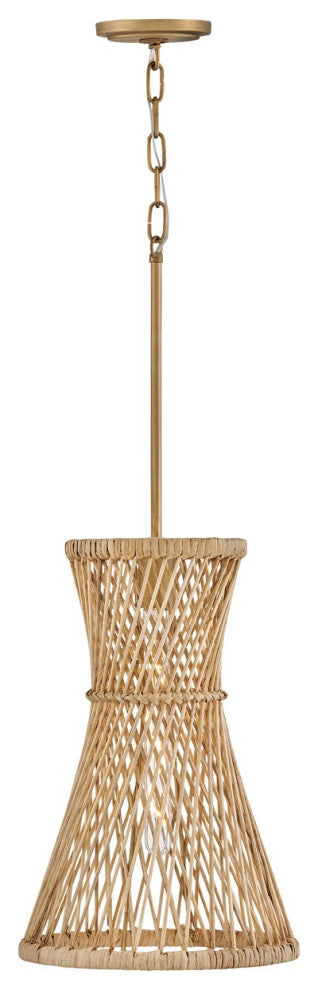 Twyla LED Pendant, Burnished Gold