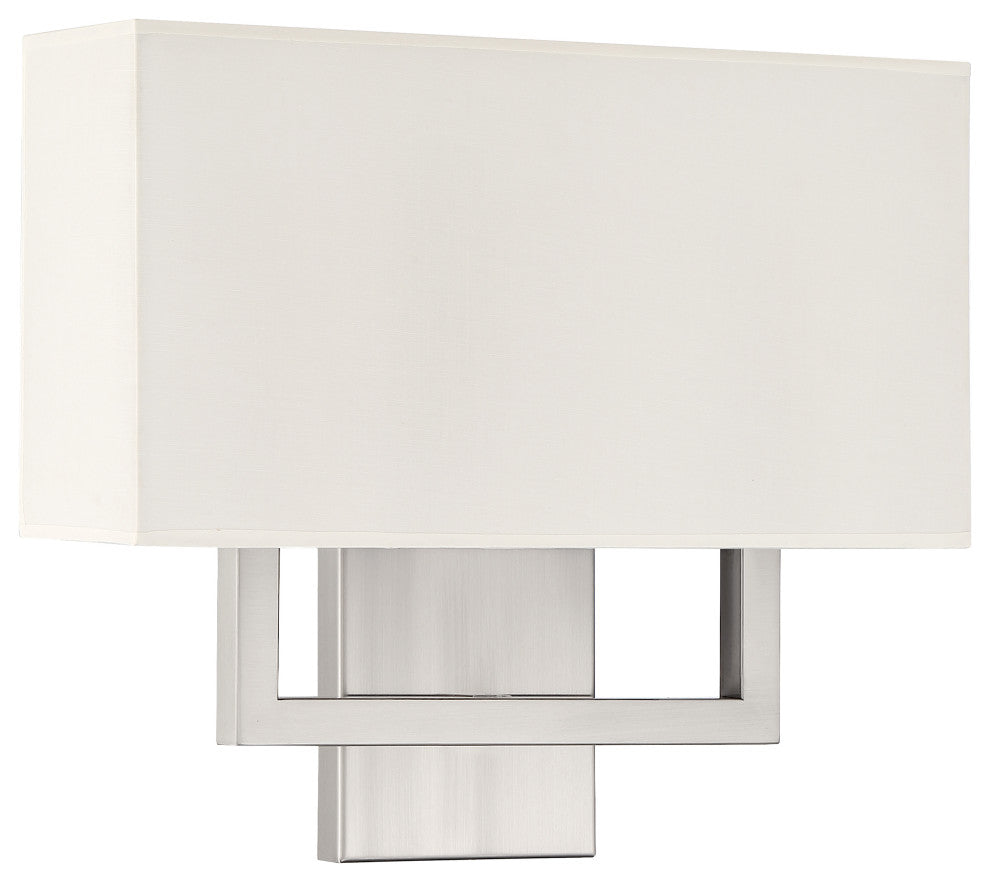 Access Mid Town 2-Light LED Wall Sconce Brushed Steel