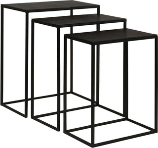 Uttermost Coreene Iron Nesting Tables, Set of 3