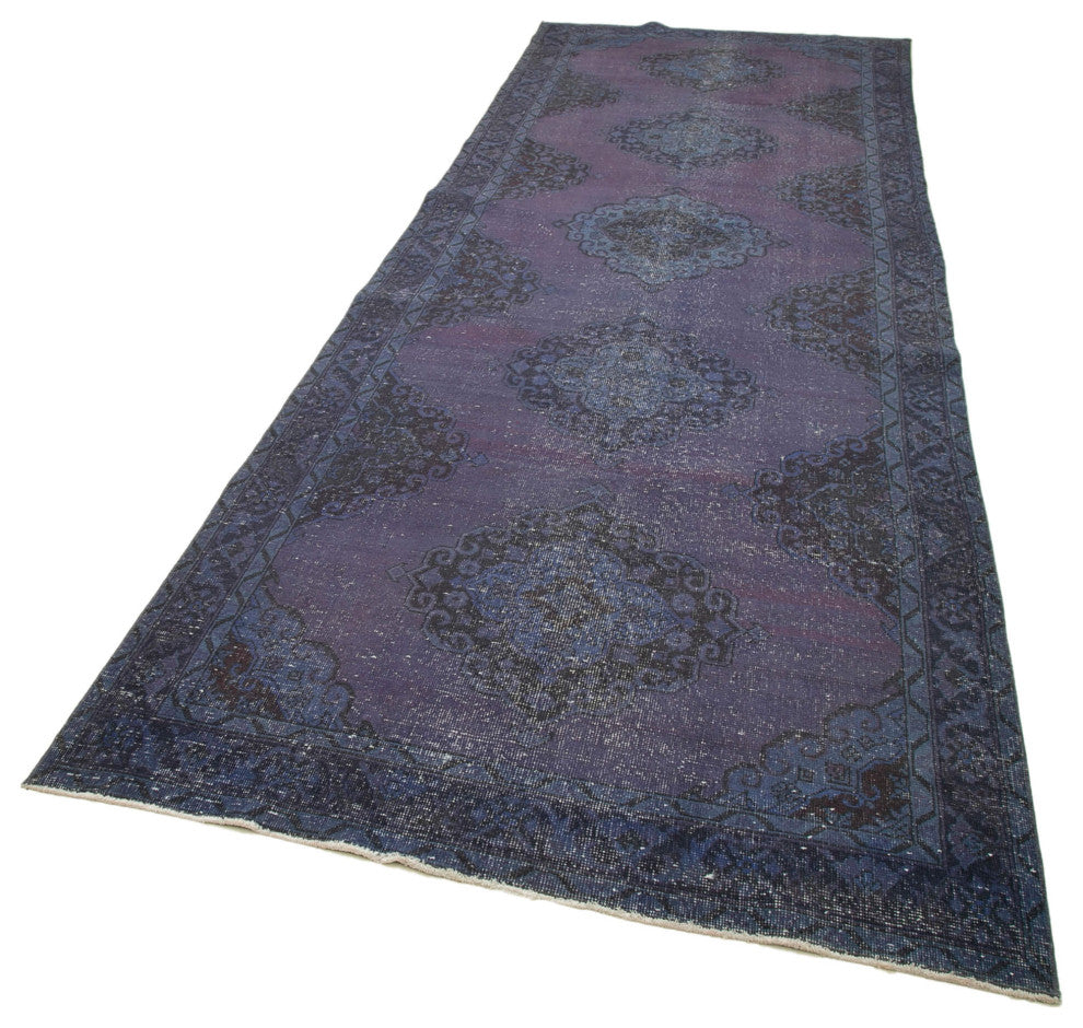 Rug N Carpet - Hand-knotted Oriental 4' 7" x 13' 11" Decorative Runner Rug