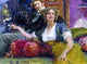 Ilia Efimovich Repin Portrait of poet prose writer Wrapped Canvas, 21"x28"