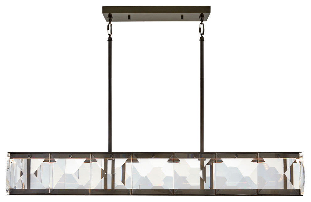 Fredrick Ramond Jolie Medium Led Linear, Black Oxide