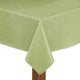 Cafe Deauville 100% Vinyl Tablecloth, Celery, 52"x52"