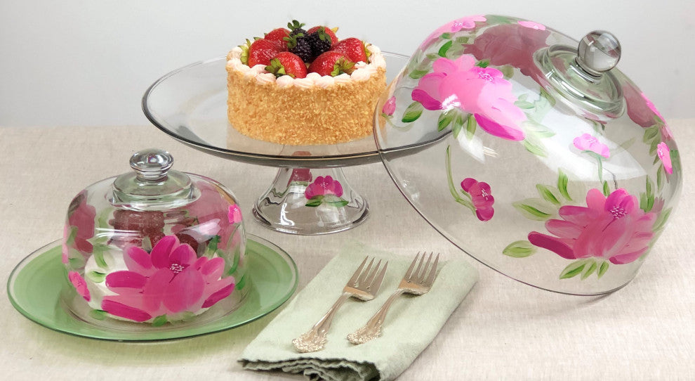 Peony Cake Dome