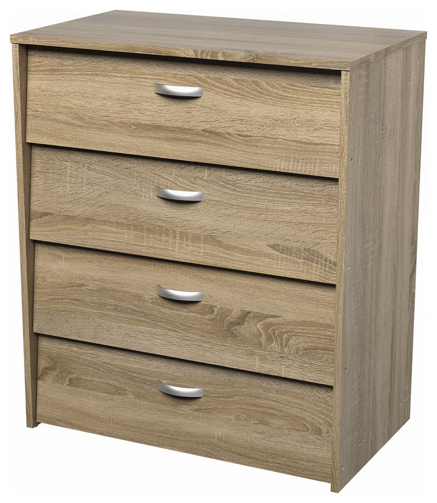 Tvilum Hamilton 4 Drawer Shoe Cabinet in Oak Structure