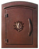 Manchester Security Drop Chute Mailbox With "Decorative AGAVE Logo" Faceplate