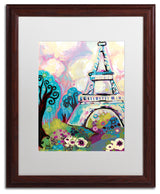 Natasha Wescoat 'La Dame De Fer' Art, Wood Frame, White Mat, 16x20