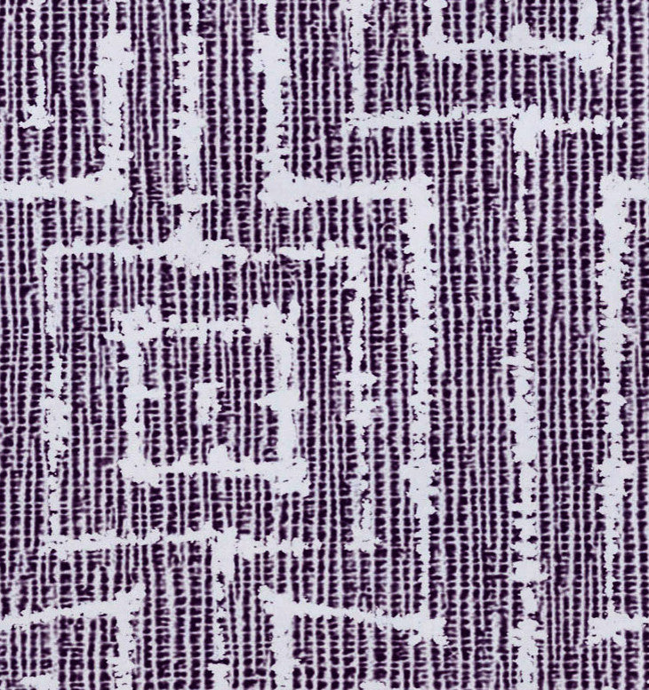 Woven Tiki, Geometric Print Placemat, Purple