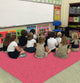 Kids Crazy Carpet Home School Area Rugs, People Pet Friendly, 12 Colors, Tickle