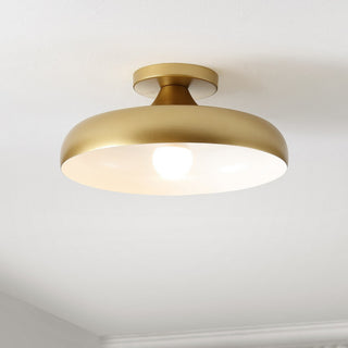 Safavieh Willet Flush Mount Painted Gold