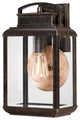 Quoizel BRN8408IB One Light Outdoor Wall Lantern Byron Imperial Bronze