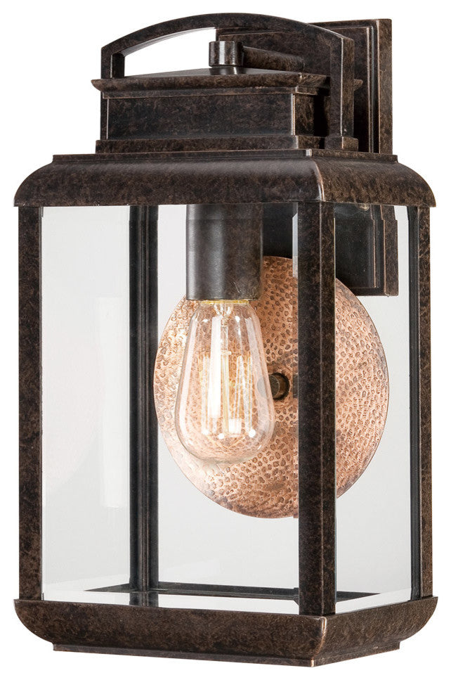 Quoizel BRN8408IB One Light Outdoor Wall Lantern Byron Imperial Bronze