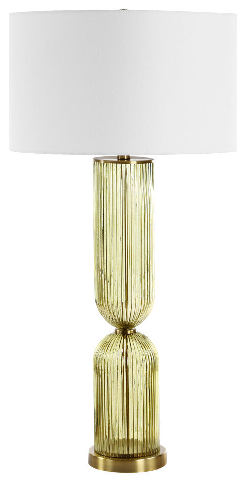Uttermost Mirah Olive Glass Table Lamp