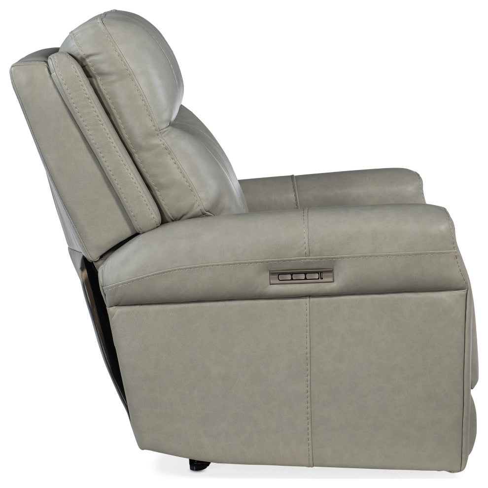 Carroll Power Recliner With Power Headrest and Lumbar