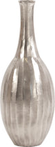 Howard Elliott Silver Chiseled Metal Bottle