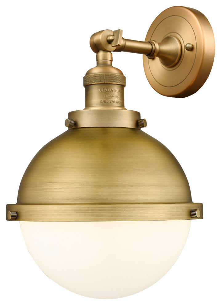 INNOVATIONS 203-BB-HFS-81-BB 1-Light Sconce Brushed Brass