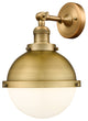 INNOVATIONS 203-BB-HFS-81-BB 1-Light Sconce Brushed Brass