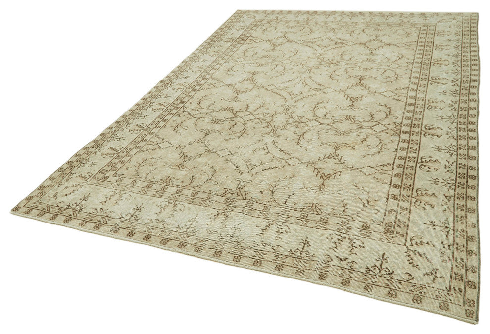 Rug N Carpet - Handwoven Oriental 6' 9'' x 10' 5'' Antique Wool Area Rug