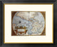 "Map of America From Theatrum Orbis Terrarum"  by Abraham Ortelius, 26x22"