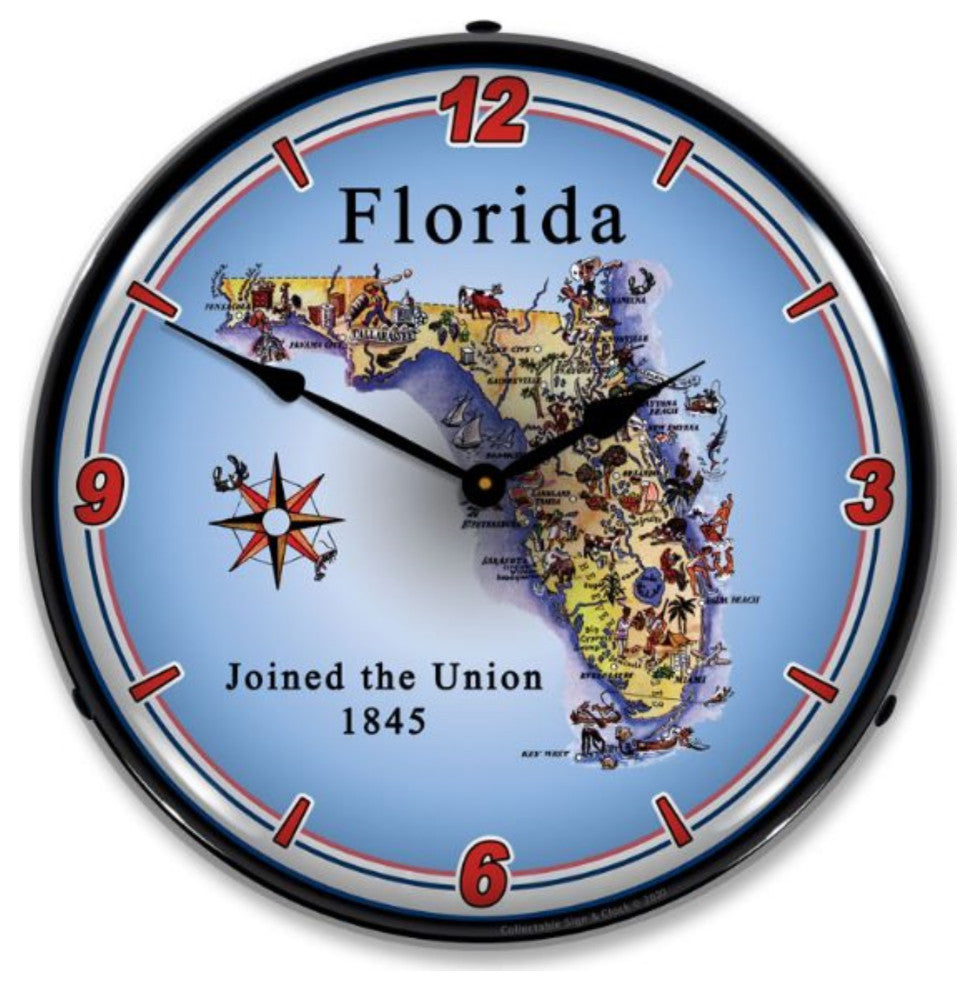 20041091 State of Florida Clock