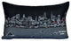 Prince Sized Philadelphia Skyline Cushion, Black