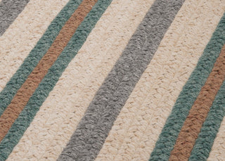 Colonial Mills Allure AL09 Juniper Stripes Area Rug, 10' Square