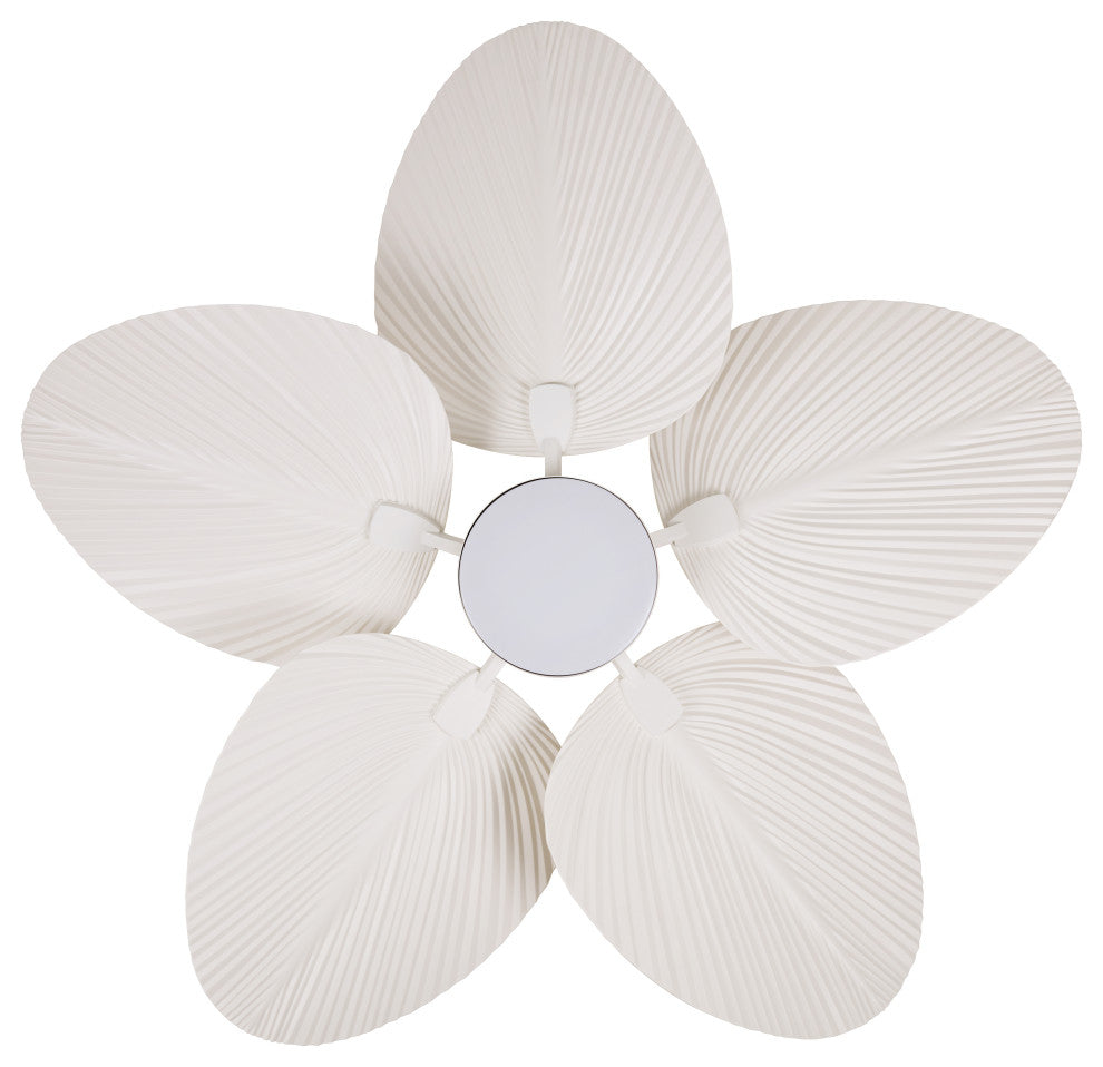 Lucci Air Bali 52" DC Ceiling Fan With Light, Antique White