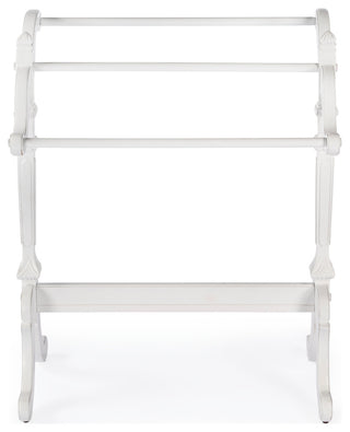 Butler Specialty Company Newhouse Solid Wood Blanket Stand - White