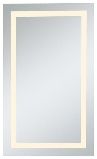 LED Hardwired Mirror Rectangle W24"H40" Dimmable 3000K