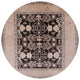 Ahgly Company Indoor Round Mid-Century Modern Area Rugs, 5' Round