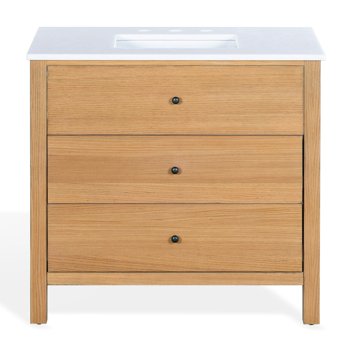 Safavieh Couture Tompkinson Vanity, Natural/White, 36In
