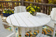 Carolina Preserves 48" Round Dining Table, Canary Yellow Wash