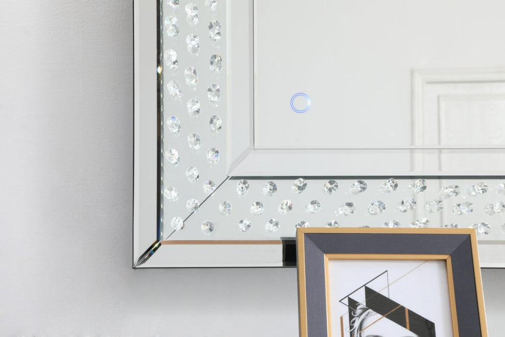 Rudy 36"x48" LED Crystal Mirror