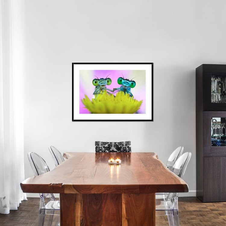 "Take my hand" Framed Digital Print by Ghizzi Panizza Alberto, 44x32"