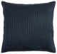 Satin Channel Quilted Euro Sham, 27"x27", 1 Piece, Blue