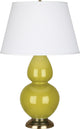 Robert Abbey RA-CI20X 1-Light Table Lamp, Double Gourd