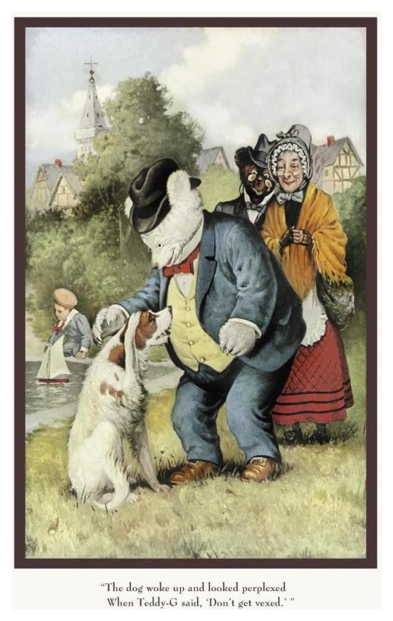 "Teddy Roosevelt's Bears: Don't Get Vexed" Paper Print by R.K. Culver, 18"x26"