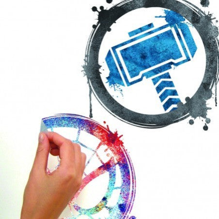 Marvel Icons Peel and Stick Wall Decals, 8-Piece