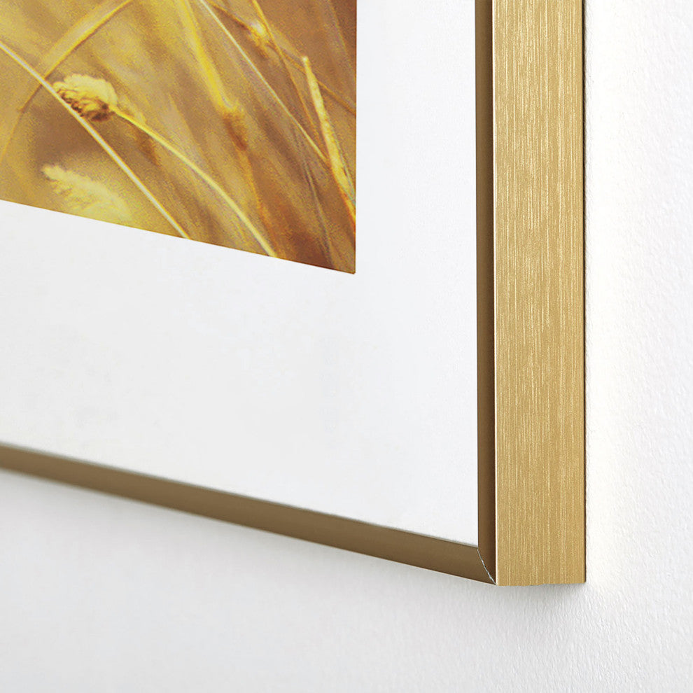 Shannon Clark Amber Metal Framed Art Print