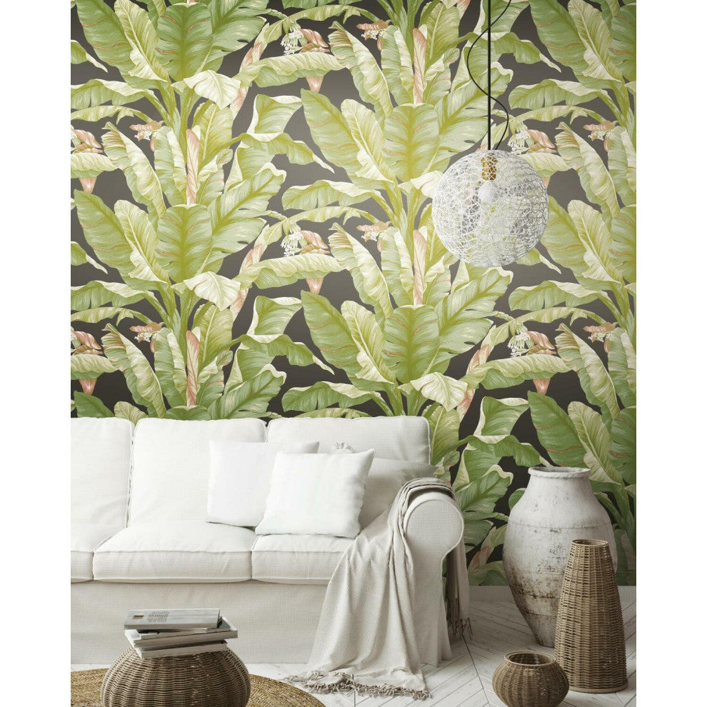 Banana Leaf Peel and Stick Wallpaper
