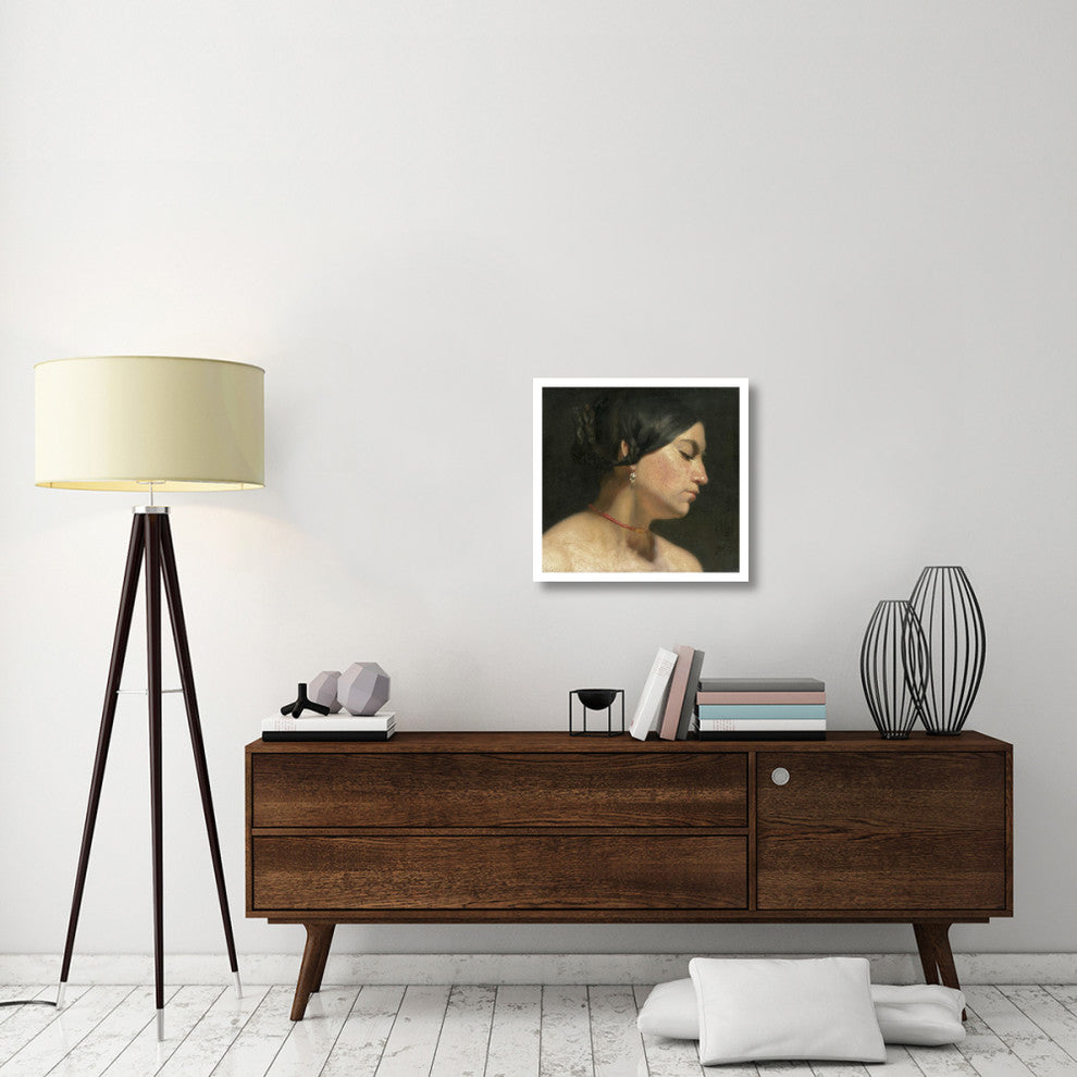 "Maria Magdalena, 1854" Digital Paper Print by Sir Lawrence Alma-Tadema, 24"x23"