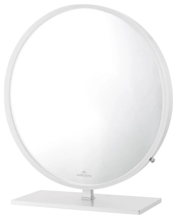 Monarch Pro Vanity Mirror, Silver, Led Strip Light