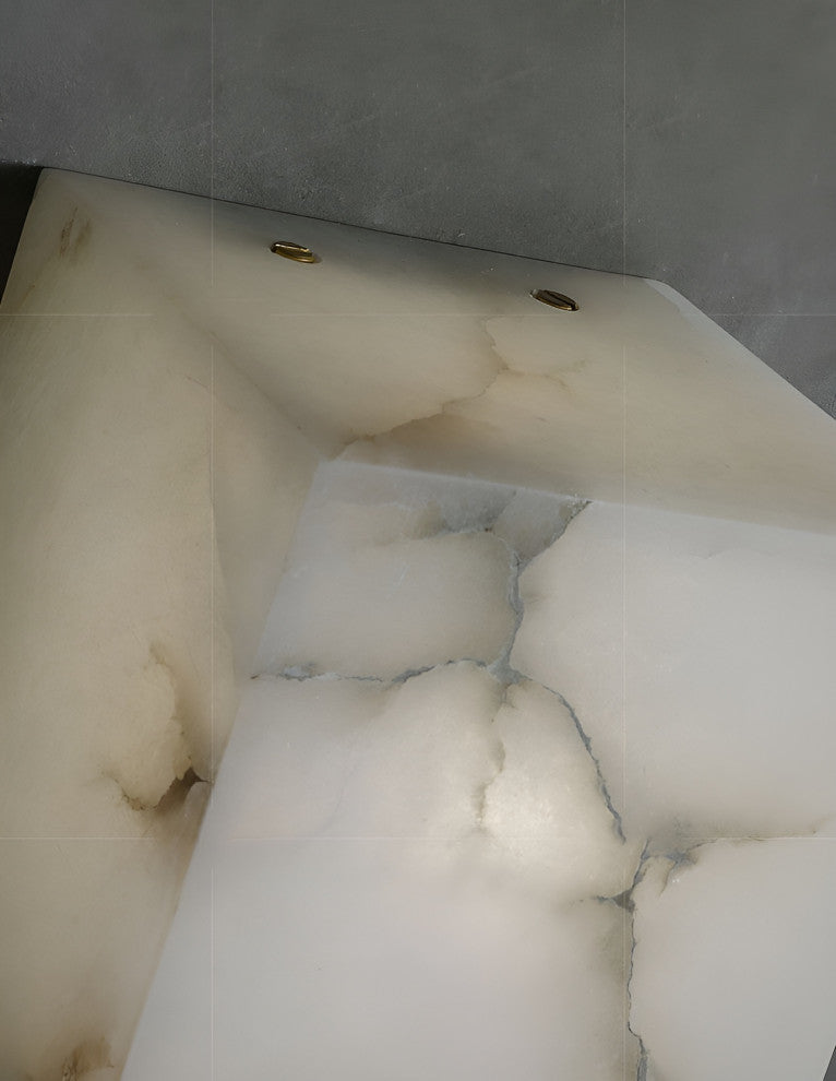 Modern Marble Wall Lamp in Designer Style for Living Room, Bedroom