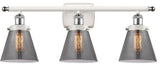 Innovations 916-3W-WPC-G63-LED 3-Light Vanity Light, White, Polished Chrome
